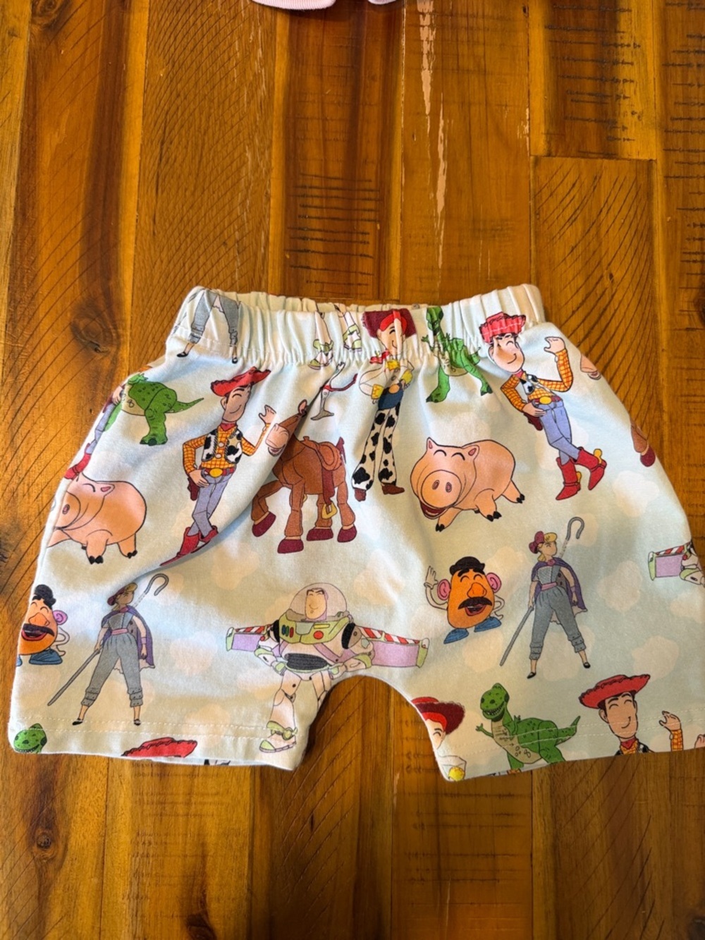 Hanna Andersson & Hayden and Grant Baby Shorts Set Bundle Toy Story Character - Picture 3 of 6